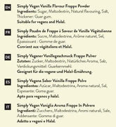 Simply Vegan Vanilla Frappe Powder  Adomoo